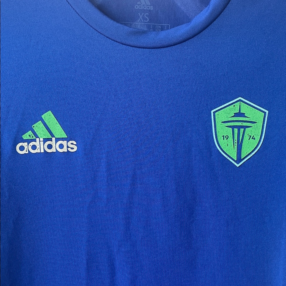 Adidas Seattle Sounders MLS Short Sleeve T-Shirt - Picture 3 of 10